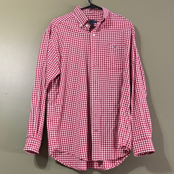 Vineyard Vines Other - Vineyard Vines Red Gingham Men's Shirt